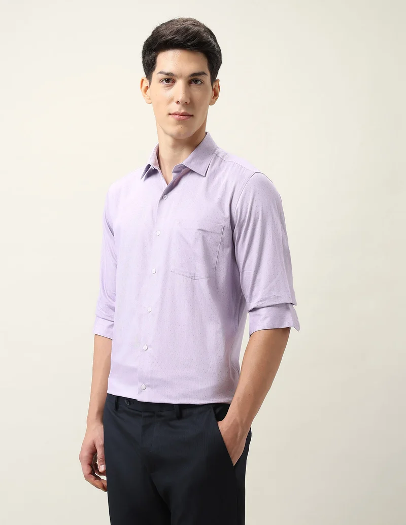 Arrow Lavender Ceremony Liberty Classic Fit Shirt for Men | Best Price UAE