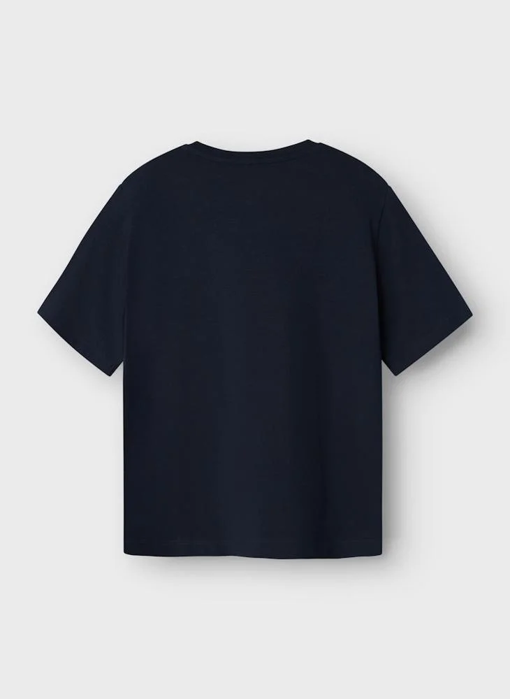 NAME IT Kids Mine Craft Crew Neck T-Shirt