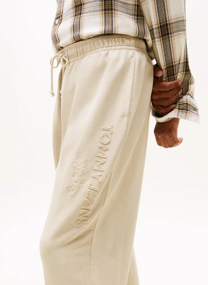 تومي جينز سراويل برباط أساسية