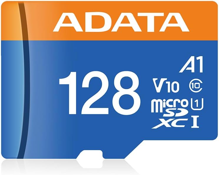 أداتا بطاقة ذاكرة Premier 128GB MicroSDHC/SDXC UHS-I Class 10 V10 A1 مع محول، سرعة قراءة تصل إلى 100 ميجابايت/ثانية (AUSDX128GUICL10A1-RA1) - Image 4