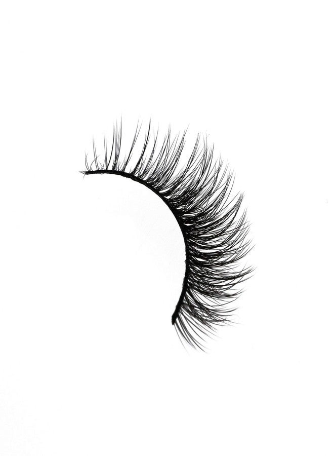 Amorus 3D Hand made Faux Mink Lashes #11 Black Nature fluffy light Reusable (12 pack) - Image 3