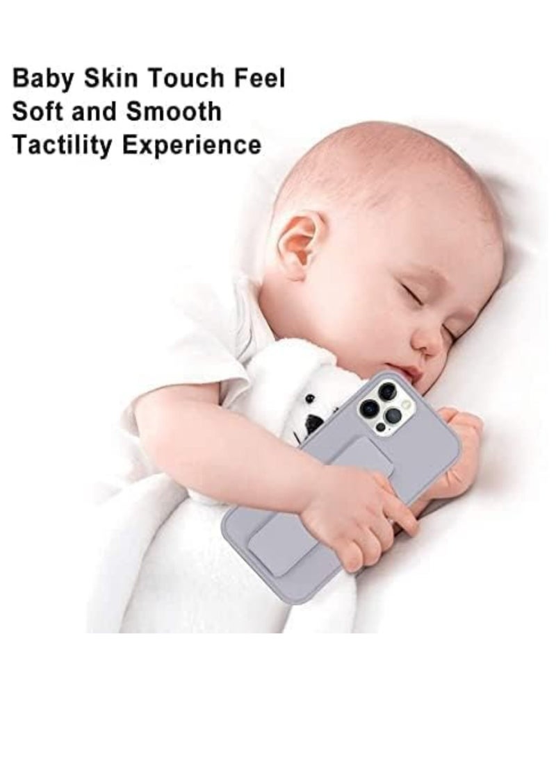 Raxoom iPhone 14 Pro Max Case with Magnetic Stand & Holder, Premium Silicone Hand Strap and Grip and Multi Stand - Image 4