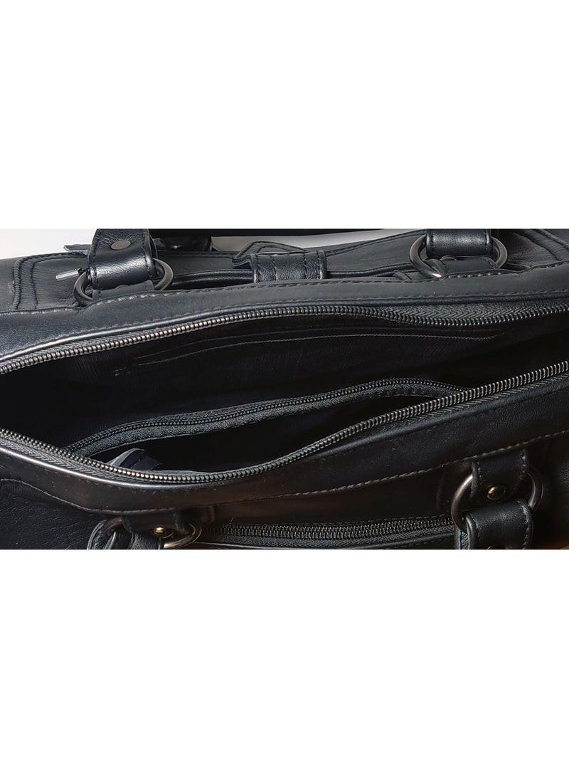 Classic Genuine Leather Handbag for women - Large Size
