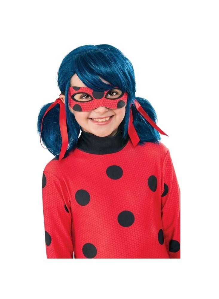 Ladybug Kids Ladybug Costume – Red & Black Polka Dot Fancy Dress Outfit - Image 2