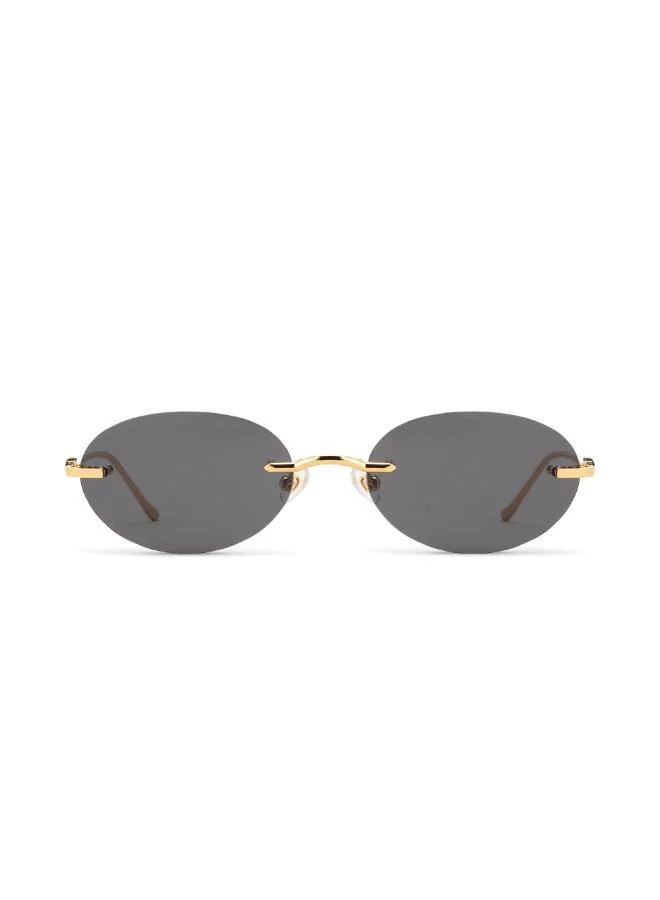 KAREN WAZEN Oval Sunglasses