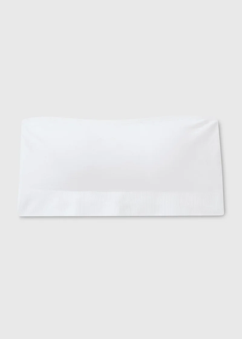 ماتلان White Seam Free Padded Bandeau Bra