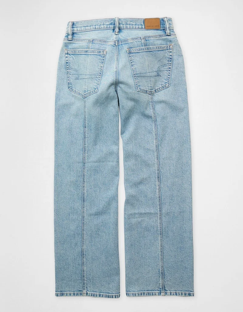 American Eagle  AE Dreamy Drape Low-Rise Ultra Wide-Leg Jean for Women | Best Price UAE