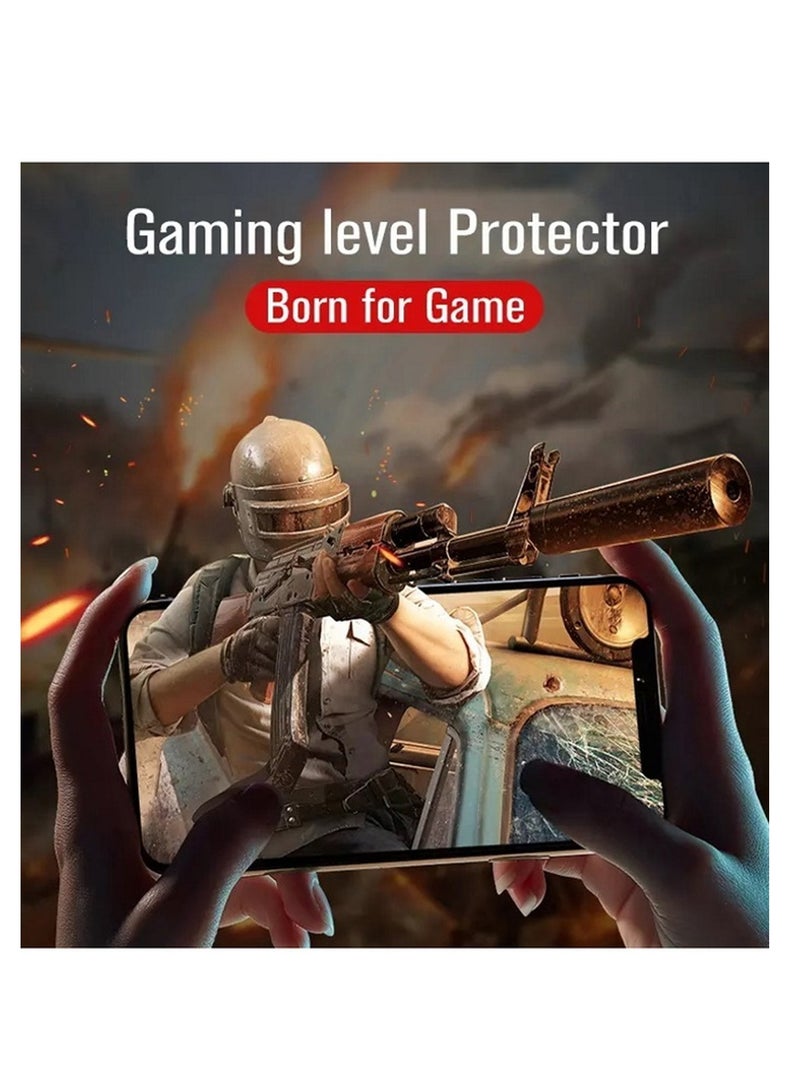 Wtech Infinix GT 20 Pro 5G 2024 Nano Ceramic Privacy Full Glue Full Cover Matte Flexible Screen Protector (MSCNMP) - Clear/Black - Image 3