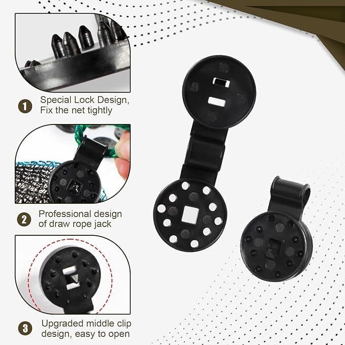 مشابك تثبيت شبكة الظل - Image 4