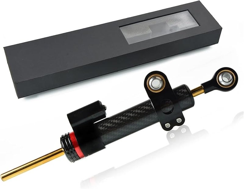 CNC Steering Damper For Honda CBR650F CB650F Motorcycle 255MM Black Golden - Image 3