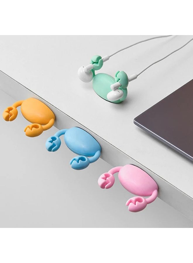Crab Cable Organizer Clip A1 Style Self Adhesive Desk Wire Tidy Holder - Image 5