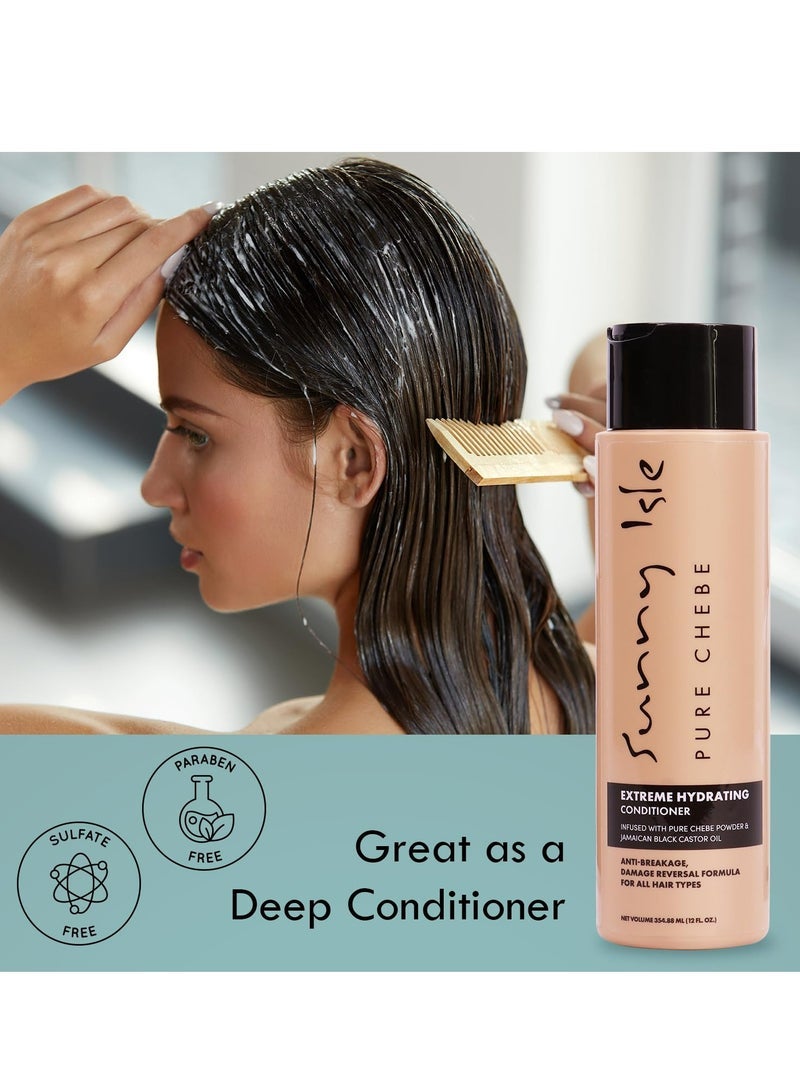 Sunny Isle Pure Chebe Extreme Hydrating Conditioner 354.88 ML - Image 3