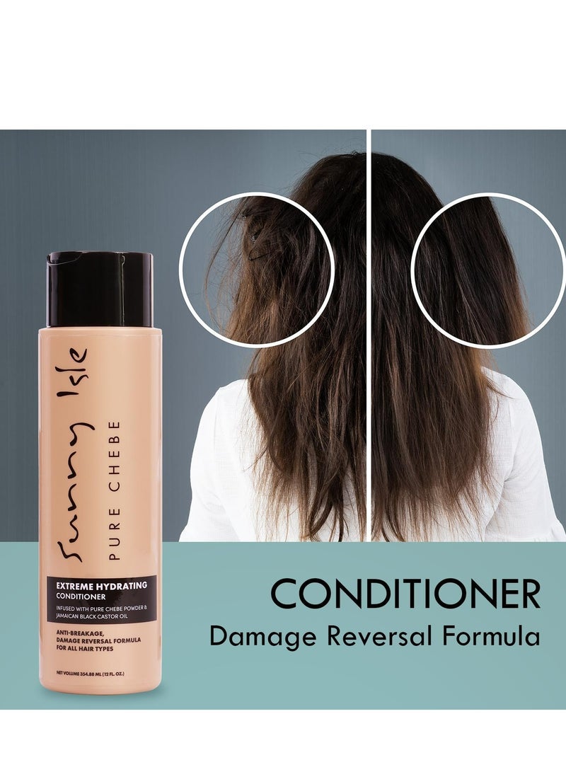 Sunny Isle Pure Chebe Extreme Hydrating Conditioner 354.88 ML - Image 2