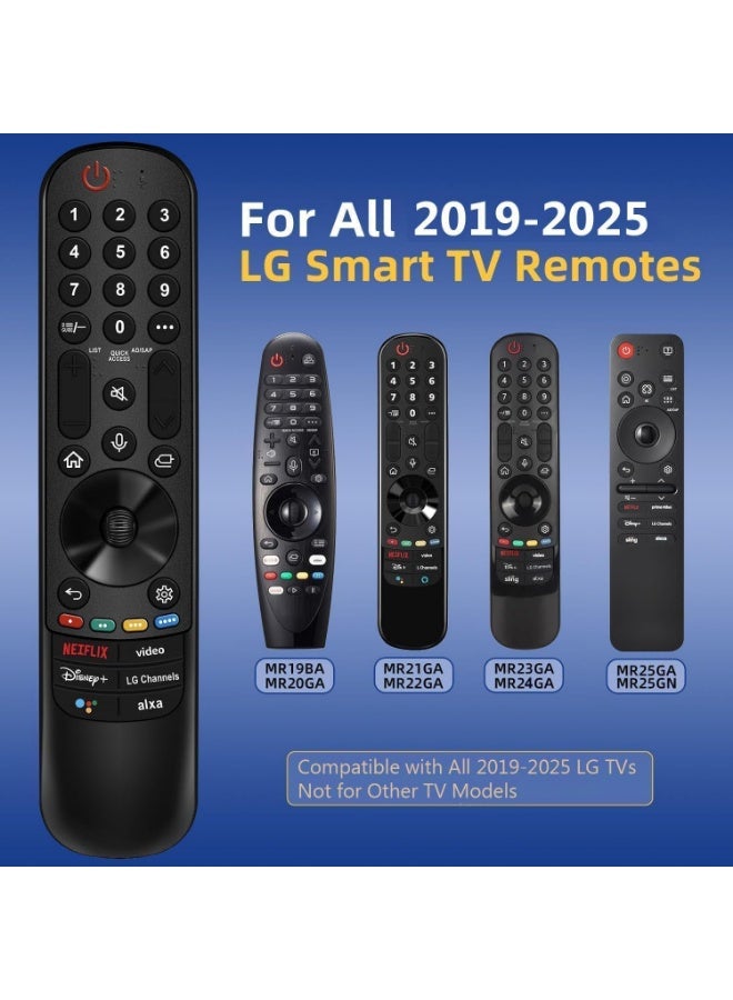 Remote House Replacement for LG TV Remote, for All 2019-2025 LG Remote Control for Smart TVs with Voice and Pointer Function, for LG Magic Remote. 1-Year Warranty. - Image 2