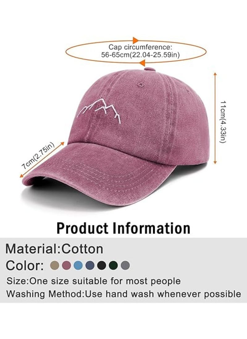 SARAOONT - 100% Cotton Baseball Cap Hat for Men and Women - Image 1
