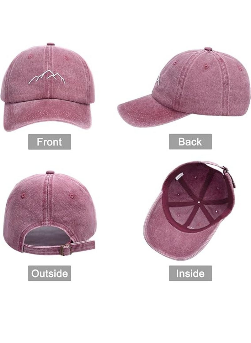 SARAOONT - 100% Cotton Baseball Cap Hat for Men and Women - Image 1