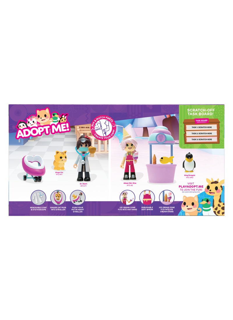 Jazwares Adopt Me Hospital & Ice Cream Parlour | Collectible Figure | Figure Playset | Perfect Gift for Kids and Collectors  - Image 3
