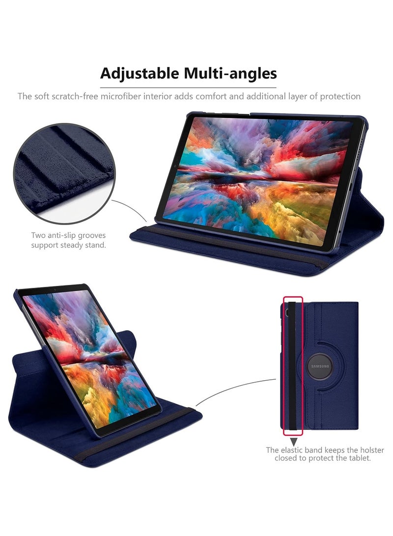 Protective Case For Samsung Galaxy Tab A7 Lite Case 8.7 inch 2021 (SM-T220/T225/T227) 360° Rotating Book Cover, Case for Galaxy Tab A7 Lite Blue - Image 2