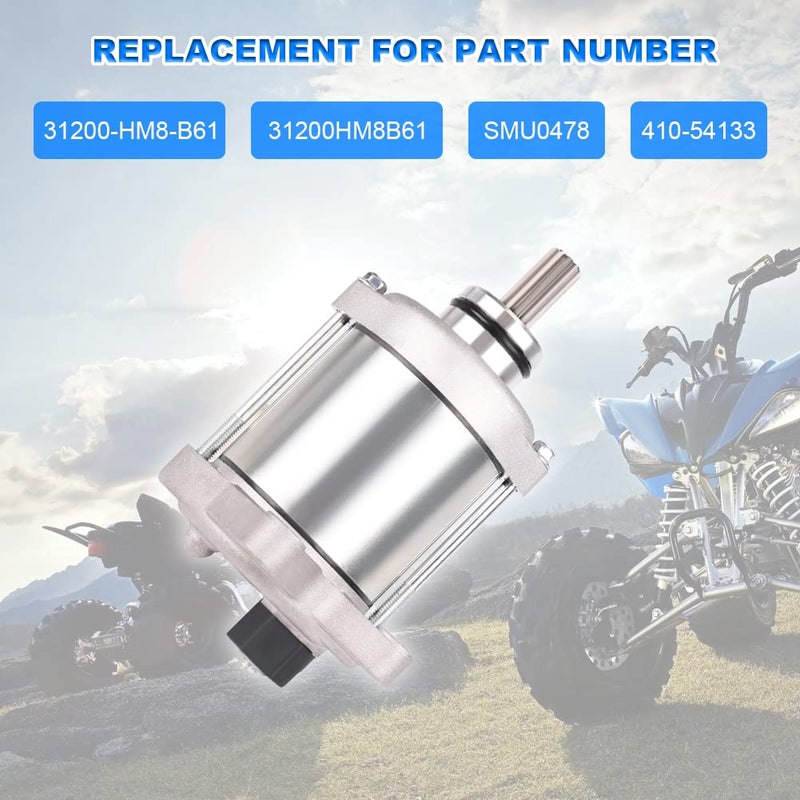 WATERWICH Starter for Honda ATV TRX250TE TRX250TM FOURTRAX Recon 2008-2009 - Image 2
