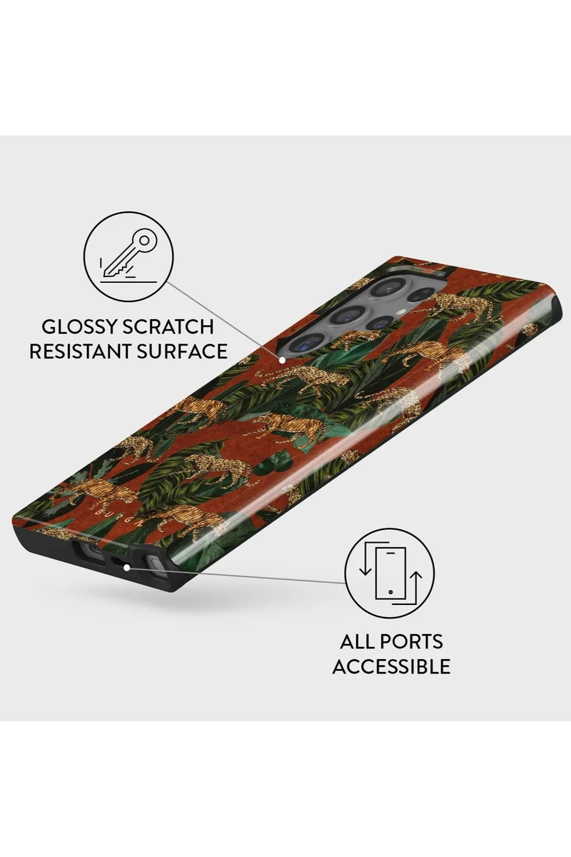 Burga multicolour Samsung Galaxy S24 Ultra Case - Morning Commute For Screen & Camera Protection Printed Case  | Best Price UAE