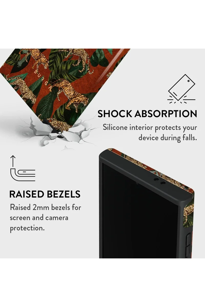 Burga multicolour Samsung Galaxy S24 Ultra Case - Morning Commute For Screen & Camera Protection Printed Case  | Best Price UAE