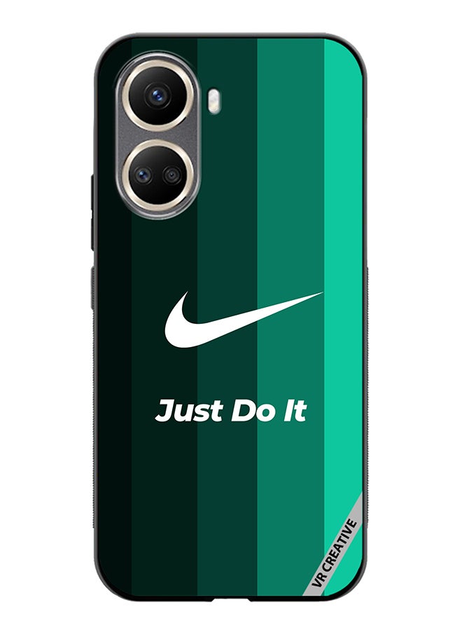 VR CREATIVE Protective Case Cover For Huawei Nova 10 SE Nike Logo Green Design Multicolour - Image 1