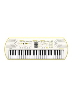 CASIO Mini Keyboard For Kids 44 Keys 100 Tones  White  - Image 1
