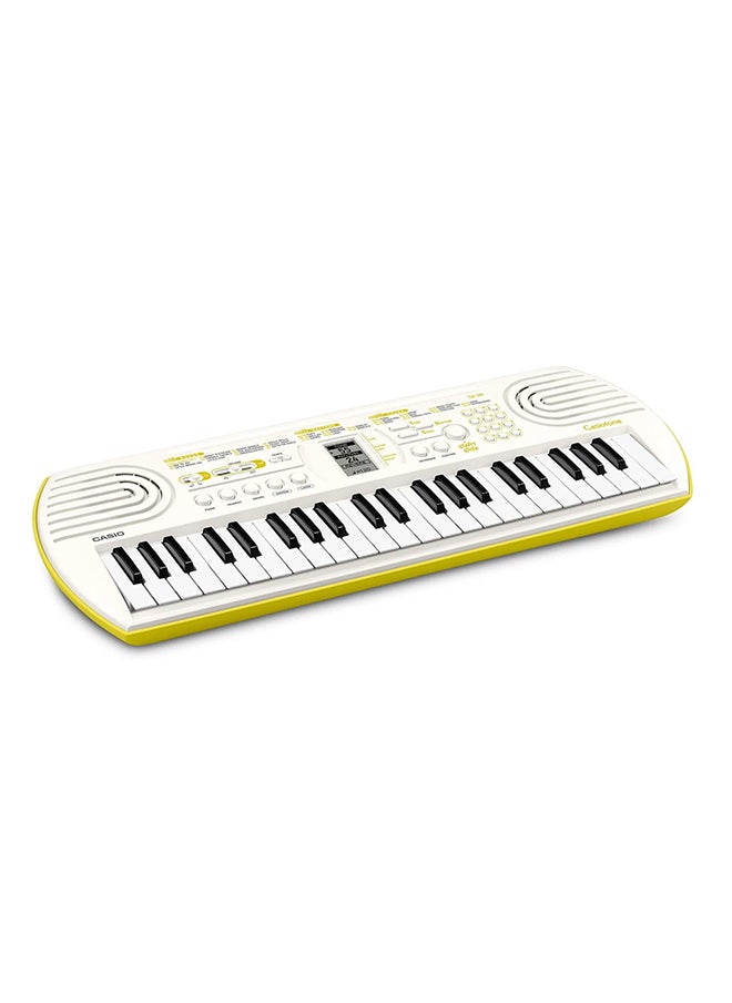 CASIO - Mini Keyboard For Kids 44 Keys 100 Tones  White - Image 1