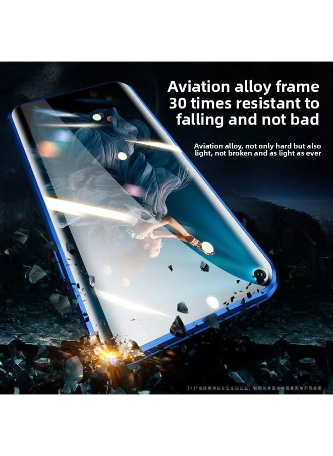For Huawei Mate20/P20/P30pro Phone Case Nova5/4e Honor 20 Double Sided Glass P40 Full Coverage-Color:Black [double-sided Glass]]-Applicable Model:For Huawei Mate10