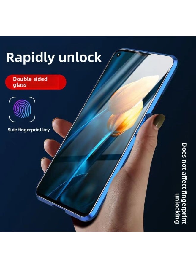 For Huawei Mate20/P20/P30pro Phone Case Nova5/4e Honor 20 Double Sided Glass P40 Full Coverage-Color:Black [double-sided Glass]]-Applicable Model:For Huawei Mate10