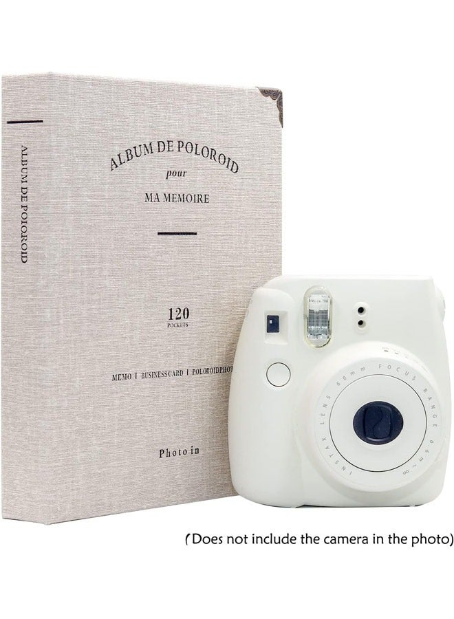 Beauenty 120 Pockets Mini Photo Album For Fujifilm Instax Cameras Pink - Image 2