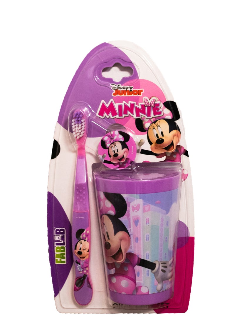 فاب لاب فرشاة أسنان FABLAB ميني مع كوب - Image 1