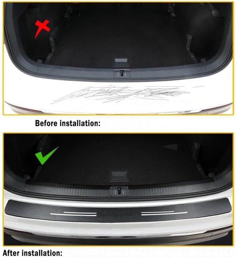 Vuzmode Rear Trunk Bumper Guard for Chevrolet Equinox - Image 5