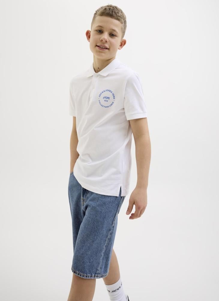 Jack & Jones Junior - Kids Denim Shorts - Image 1