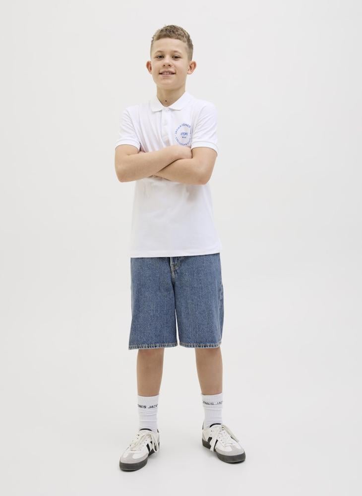 Jack & Jones Junior - Kids Denim Shorts - Image 1