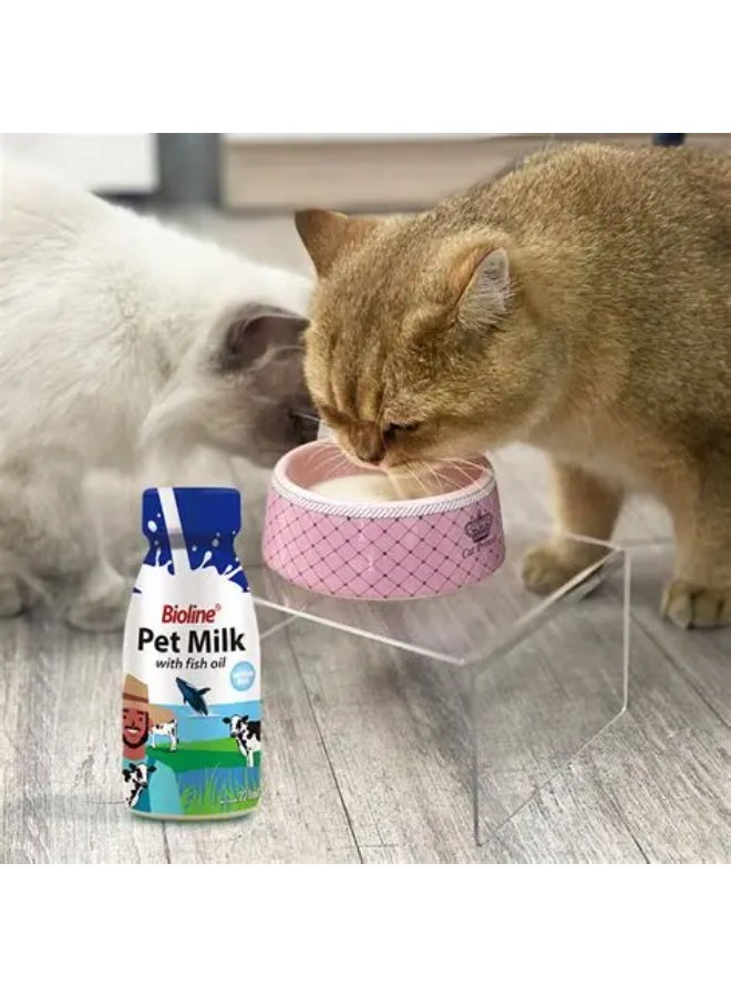 بايولاين حليب بيولاين بزيت السمك 220 مل للحيوانات الأليفة أوميغا‑3 للجلد والفراء - Image 2