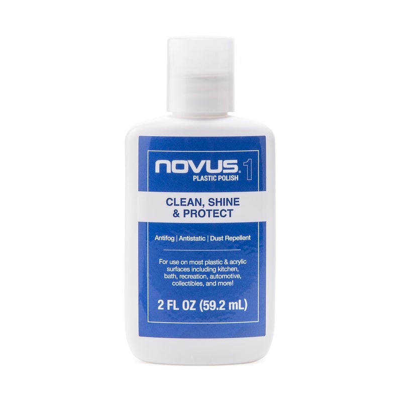 NOVUS 7026 Plastic Clean Shine 1 2 Ounce Bottle