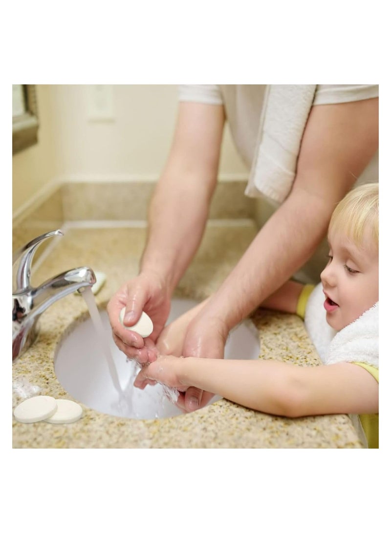 50 قطعة من قوالب صابون 20 جرام للفنادق مكونة من 50 قطعة مغلفة بشكل فردي تنظيف صغير الحجم للفنادق والسفر والضيوف ومستلزمات الحمام - Image 3