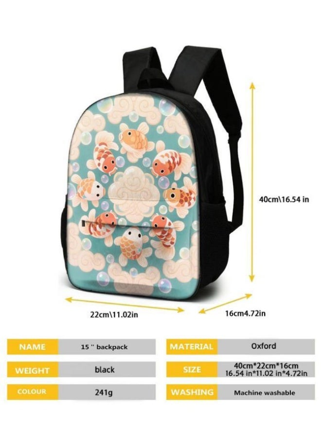 Bright Li Fire Bright Li Fire popular new cute cartoon print, three-piece practical bag combination (students, children, friends outings, mountain climbing, etc. can be used) - 64  - Image 5