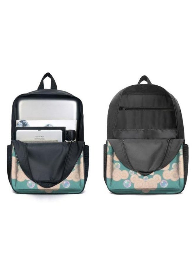 Bright Li Fire Bright Li Fire popular new cute cartoon print, three-piece practical bag combination (students, children, friends outings, mountain climbing, etc. can be used) - 64  - Image 4