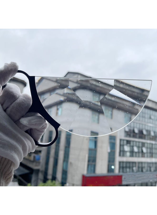 All Kinds Of Different Styles Of Handheld Camera Filter Photography Camera Accessories Film And Television Selfie Props Direct Sales-Color:150mm Semi-octagonal - Image 1