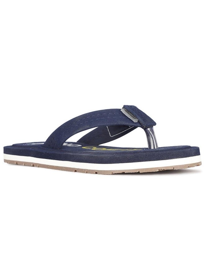 Bata Ortho Lds Women's Navy Flip Flops - 4 UK (5719472) - Image 1