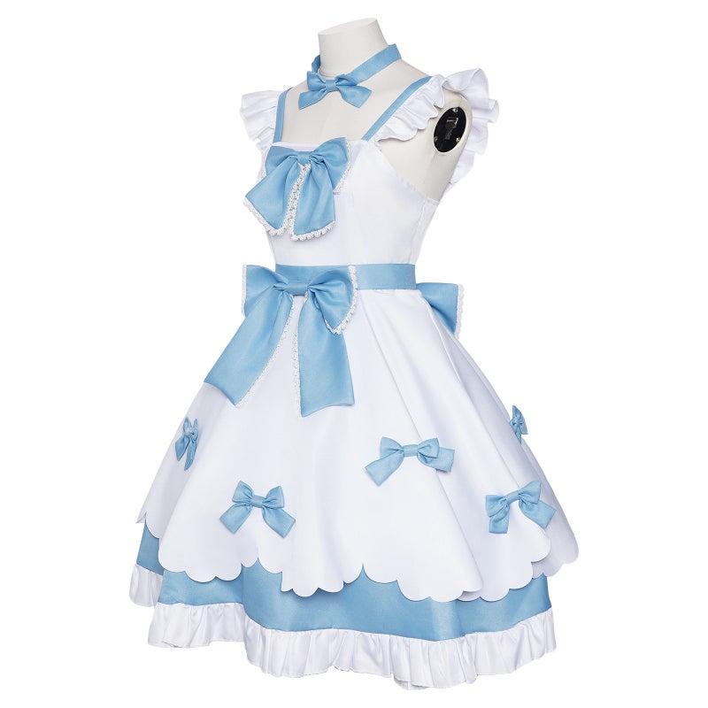 Escape From The Horror Night Cosplay Costume Twin Vengeful Spirits Anna And Anya Cosplay Two-Dimensional Clothing Stage Performance Outfit - Image 4