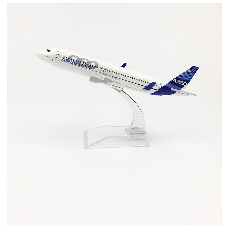 AmigozZ Diecast Aeroplane Scale Model Only For Display, Size -16 Cm (Airbus 320) - Multicolor - Image 1