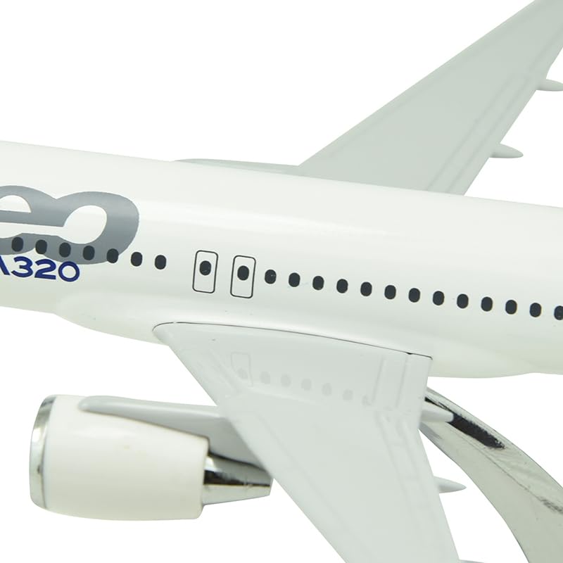 AmigozZ Diecast Aeroplane Scale Model Only For Display, Size -16 Cm (Airbus 320) - Multicolor - Image 3