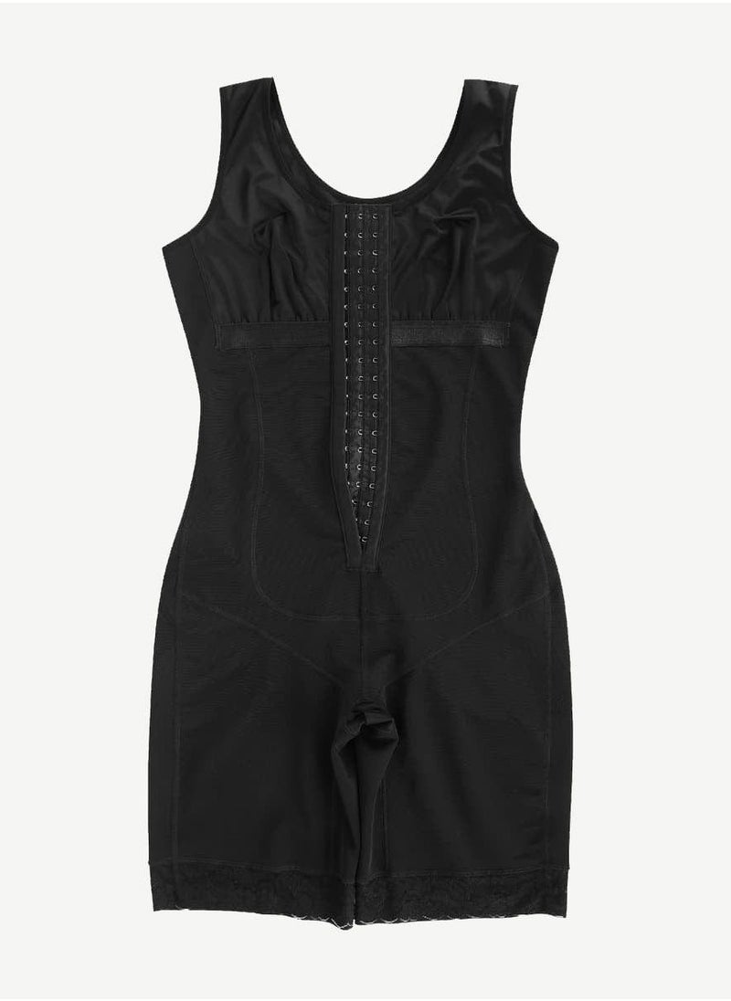 CURVCRAFT - Extreme Tummy Control Shapewear Bodysuit for Women - Full Body Slimmer with Butt Lifter, Thigh & Tummy Compression, Underbust Support, Seamless Sculpting for Silhouette Smoothing (Black) - Image 1
