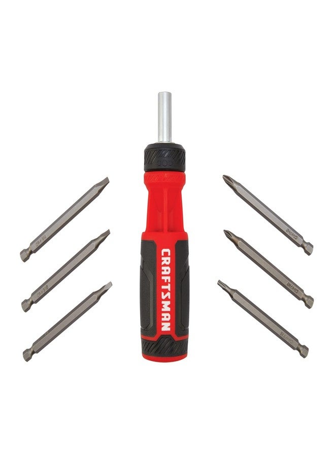 CRAFTSMAN Ratcheting Screwdriver, Push-n-Pick Set, 7 Piece (CMHT68131) - Image 2