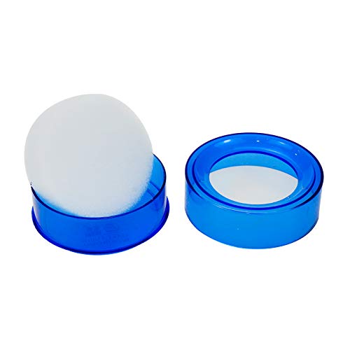 Dahszhi Desktop Sponge Finger Wet Moistener 2.7" Dia Blue - 3pcs - Image 3