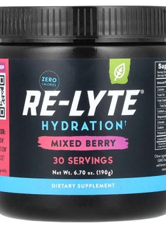 Redmond Relyte Hydration Mixed Berry 6.7 Oz 190 G 