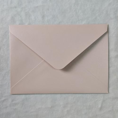 Lucky Star 25 PCS Pearl Blush A7 Envelopes,5.35 x 7.7 inches, Perfect for 5x7 Weddings,Invitation Cards,Birthday Greeting Invite Light Pink - Image 1